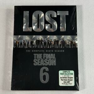LOST Complete Sixth & Final Season DVD Box Set Season 6 New Sealed TV Show